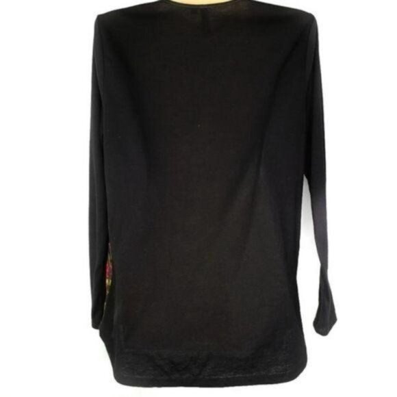 Kut from the Kloth Faux Wrap Floral Top Size‎ Medium KFTK - Picture 3 of 6